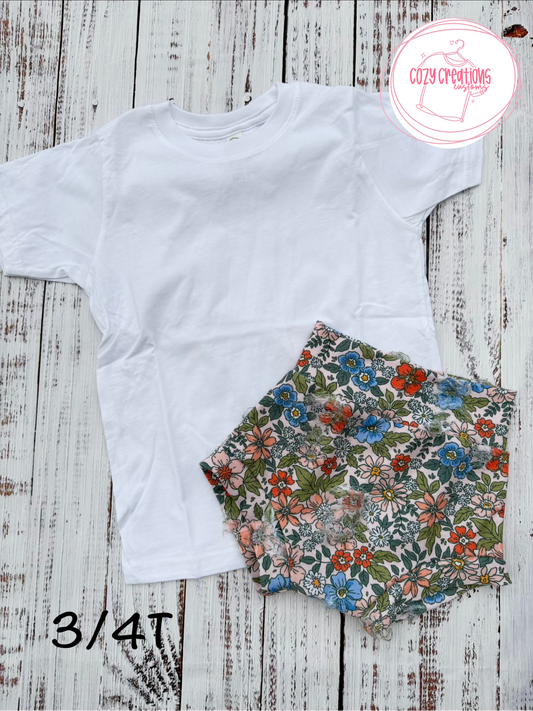 Tee + Bummie Set - 3/4T